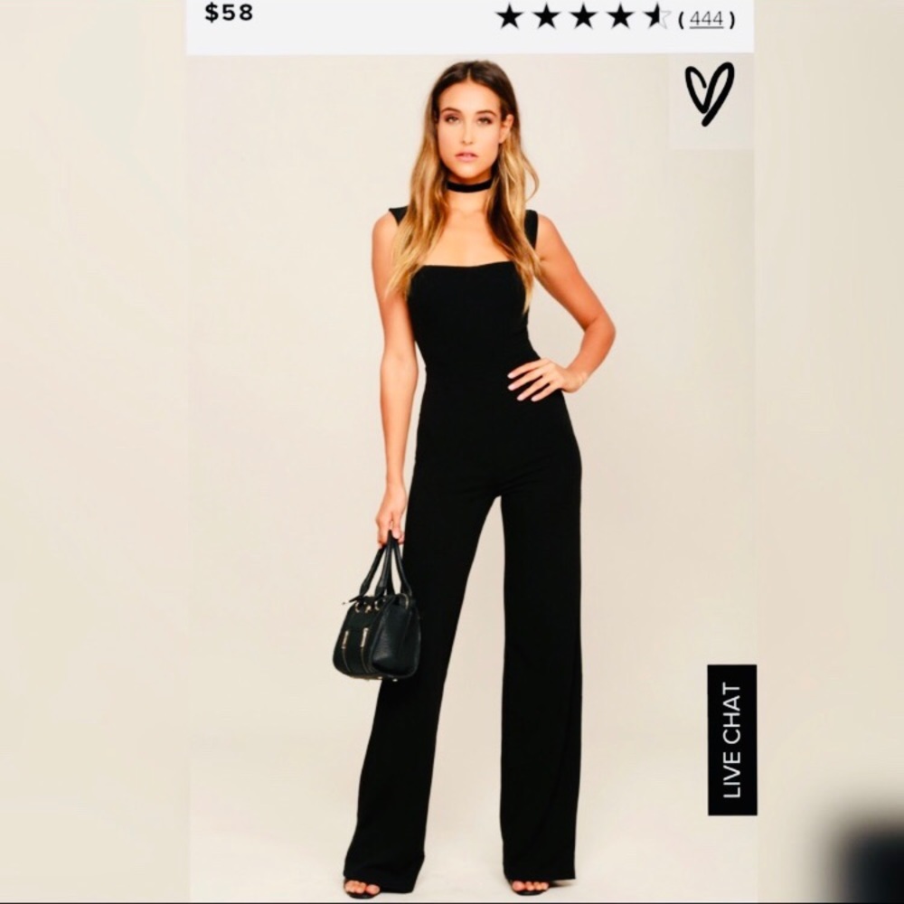 Enticing Endeavors Black Jumpsuit